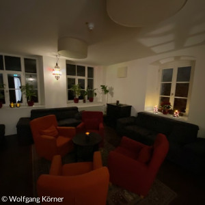 Wohnzimmer im Advent in der ESG Regensburg